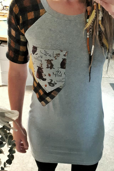 Rapport Gruff Monster  - Oh Help Oh No! (on HEATHER Grey)