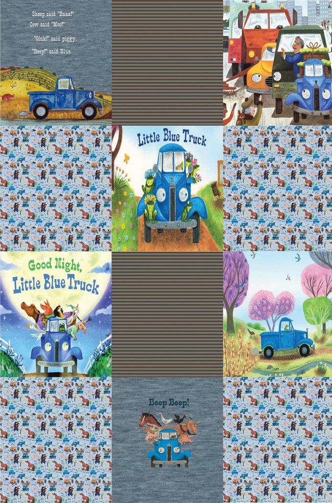 April 2026 Preorder - Lazy Quilt Little Blue Truck