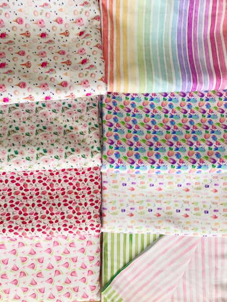 Fabric Itty Bitty Watercolor Watermelons