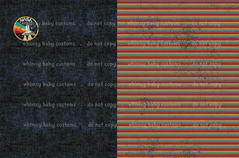 Rapport NASA with stripes