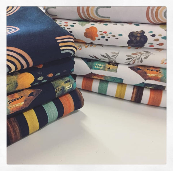 POT OF GOLD PREORDER: [FAT HALF BUNDLE] Earth Toned Rainbow Collection Navy