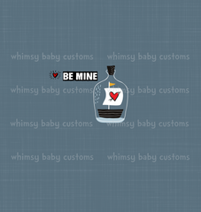 326 Child Panel Be Mine Message in a Bottle