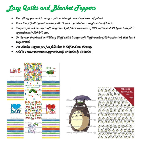 Lazy Quilt Nightmare Before Xmas