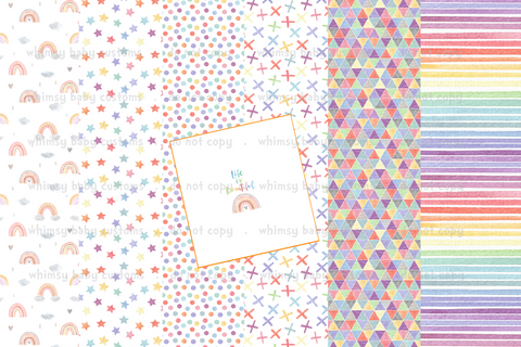 POT OF GOLD PREORDER: Pastel Rainbow and Geo