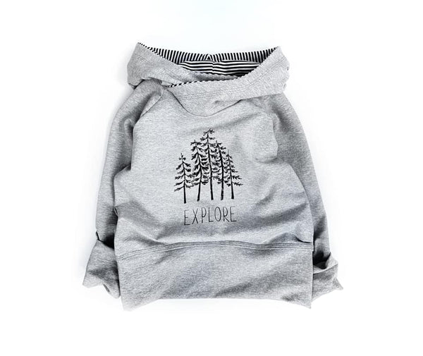 302H Explore Trees Child Panel (on HEATHER GREY)