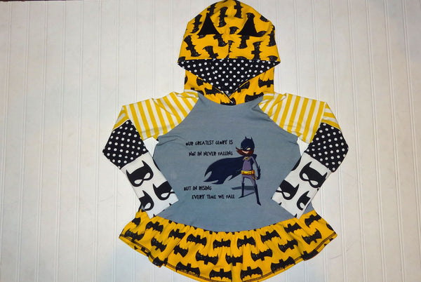 737 Batgirl With a Quote Child Panel