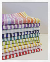 POT OF GOLD PREORDER: [FAT HALF BUNDLE] Watercolour PIN Stripes 0.5 cm wide