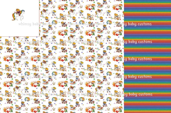 Rainbow Girl Rapport on Woven