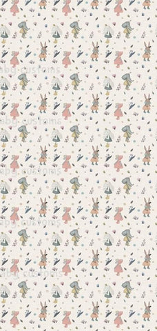 Fabric Whimsical Circus Bunny