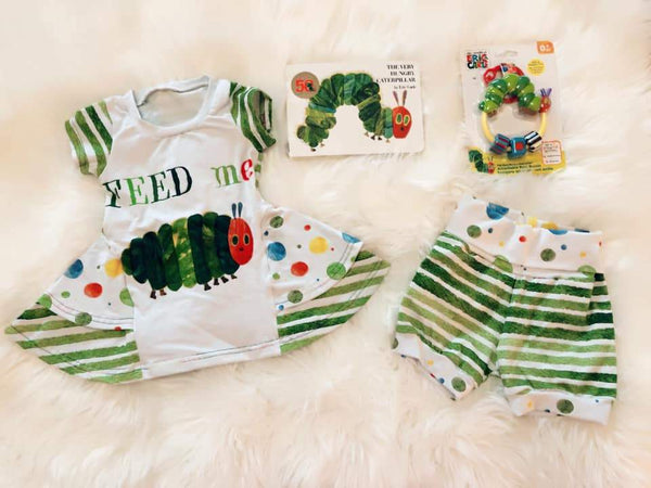 790O HC FEED ME HC on FAUX Oatmeal Child Panel