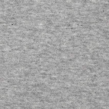 Solid Heathered Grey Cotton Lycra Fabric