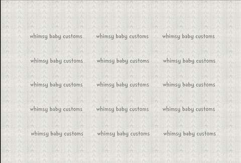 Fabric Delicate FAUX Cream Knit On Various Bases