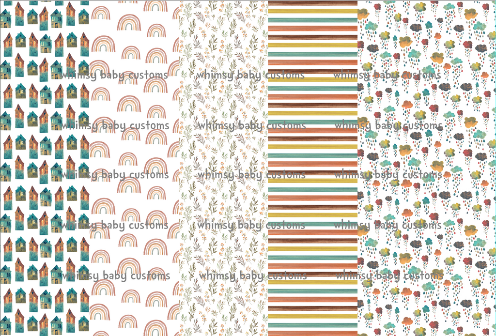 POT OF GOLD PREORDER: [FAT HALF BUNDLE] Earth Toned Rainbow Collection White