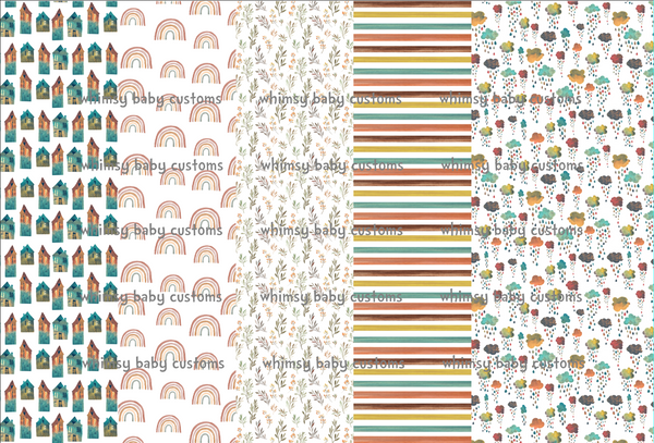 POT OF GOLD PREORDER: [FAT HALF BUNDLE] Earth Toned Rainbow Collection White