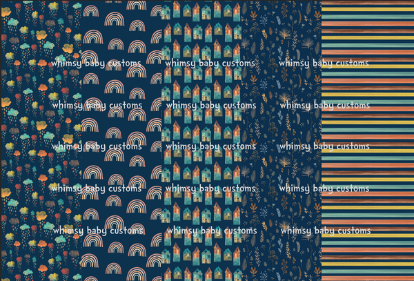 POT OF GOLD PREORDER: [FAT HALF BUNDLE] Earth Toned Rainbow Collection Navy