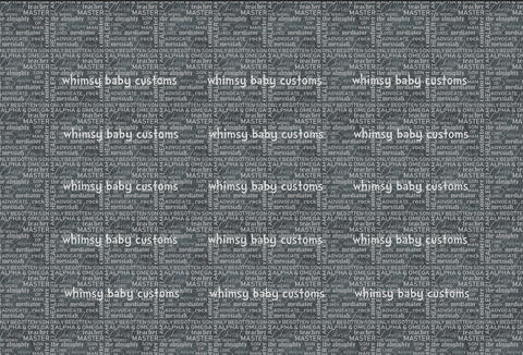 Fabric Different names of God On Various Bases
