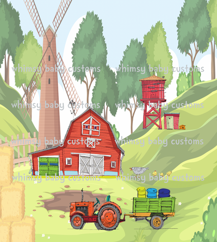 582 Transport Series: Farm Life FULL Child Panel