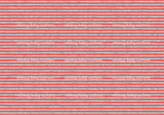 Fabric Heather Stripes Red