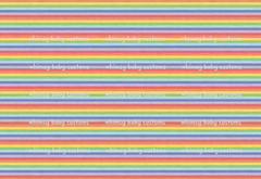 Fabric Heather Stripes Rainbow