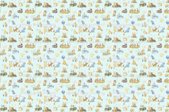 Fabric WTPB Honey Bear Main ON VARIOUS BASES