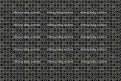 Fabric XOs on Grunge Grey