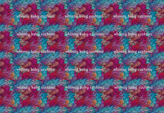Fabric Mermaid Hair (Pink) (In YARDS)