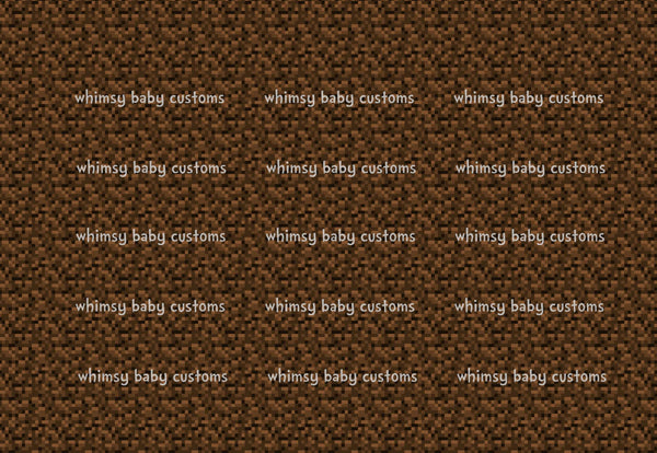 Fabric Mine Pursuit Brown Pixels