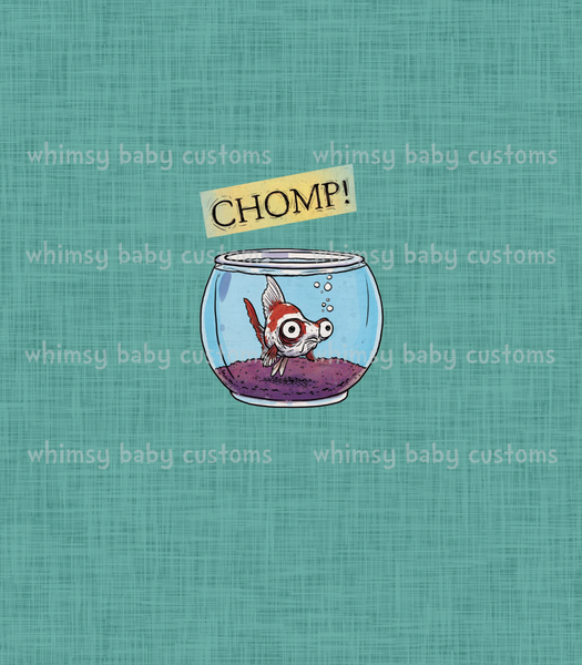 Chomp Fish 725 Child Panel We Don't Eat Our Class Mates Walter Fish CHOMP – Whimsy ...