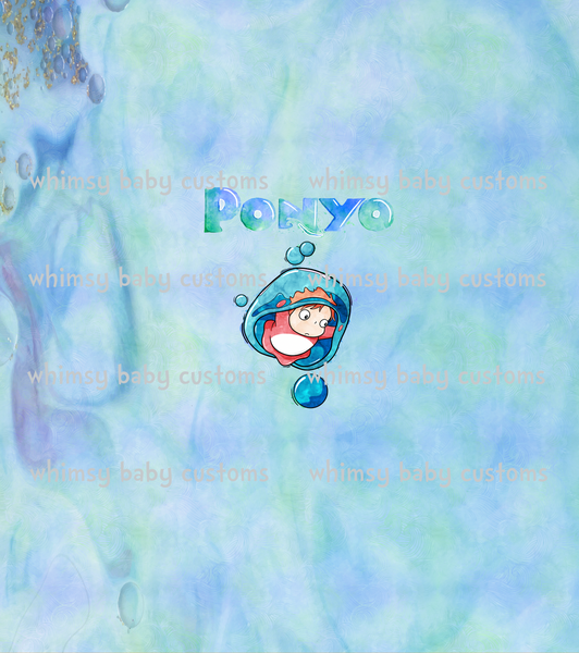 Yo Pon Fish Main Print Fabric