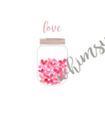693 Valentine Hearts in a Jar Child Panel