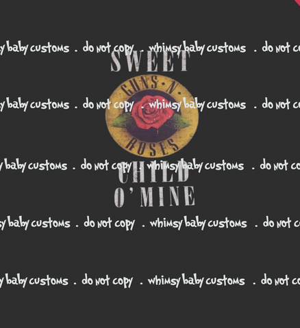 382 Child Panel Guns and Roses - Sweet Child of Mine