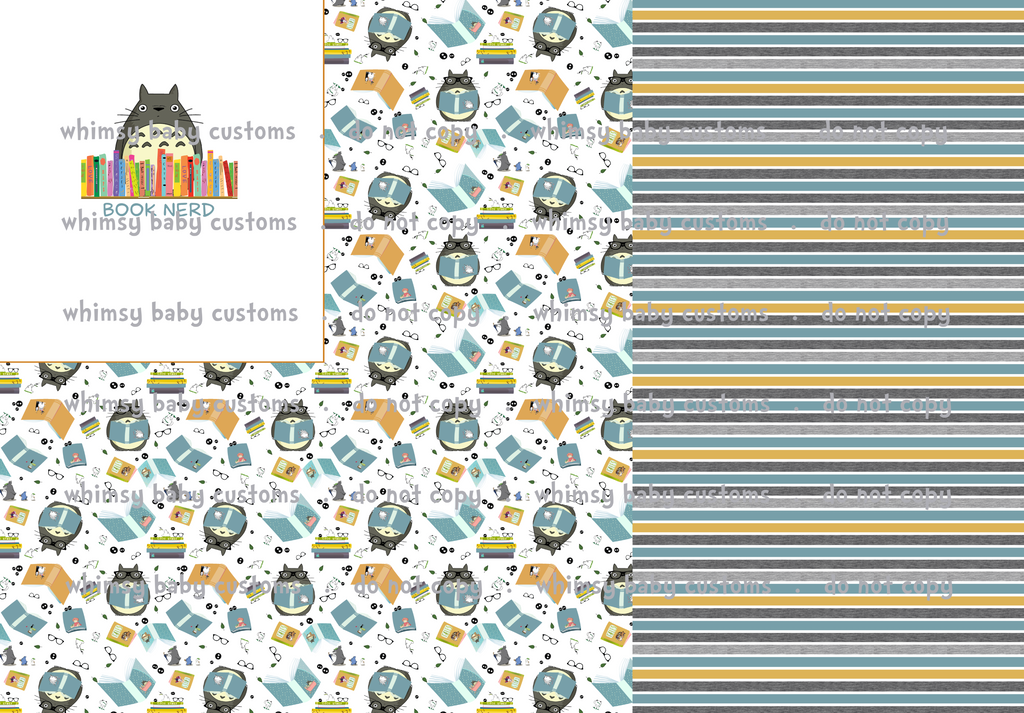 Rapport Totoro Book Nerd (Gender Neutral Version)