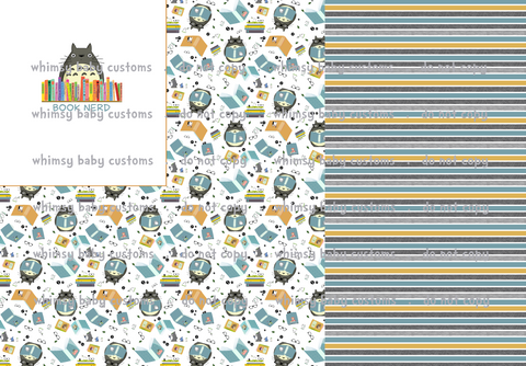 Rapport Totoro Book Nerd (Gender Neutral Version)