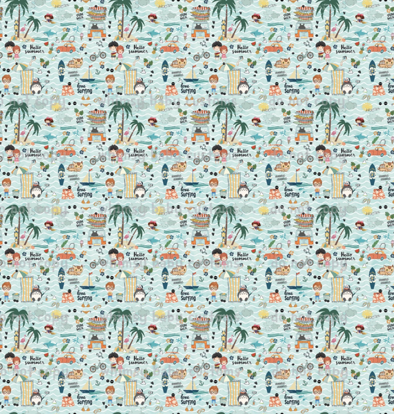 Fabric T Goes to the Beach on CL