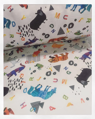 Brown Bear Version II (Doodle) Fabric