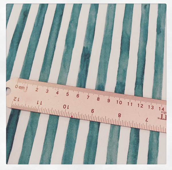 POT OF GOLD PREORDER: [FAT HALF BUNDLE] Watercolour PIN Stripes 0.5 cm wide