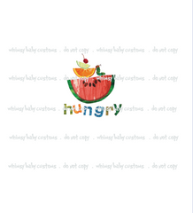 797 Child Panel HC Hungry Watermelon