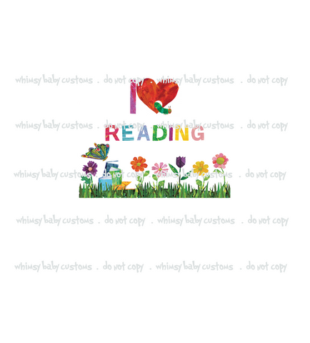 798 Child Panel HC I love Reading