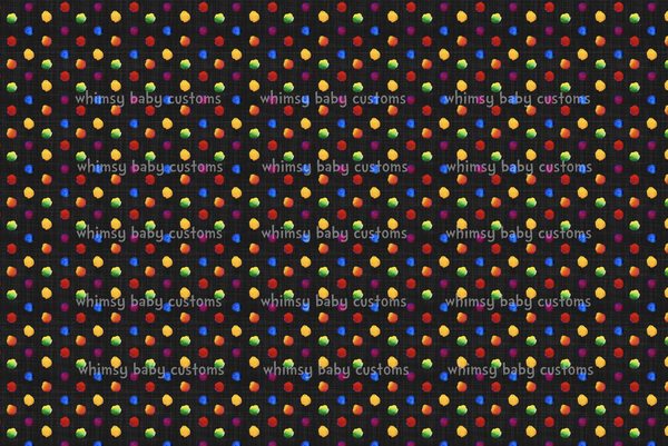 Fabric TVHC Dots On Grunge