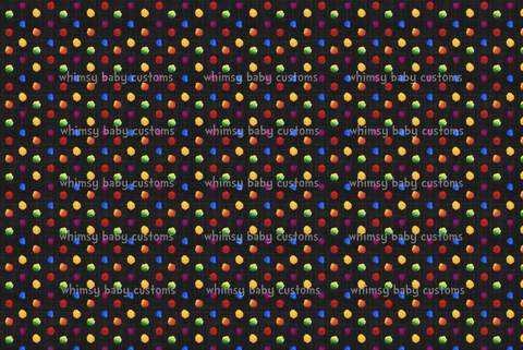 Fabric TVHC Dots On Grunge