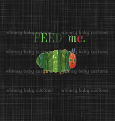 790B Child Panel HC Feed Me on Grunge Black