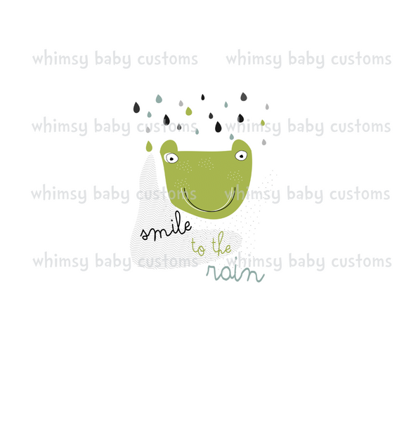 566 Smile to the Rain Frog Child Panel