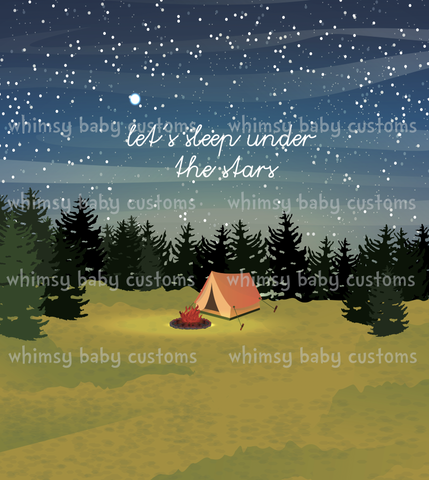 498 Let's Sleep Under the Stars Child Panel (FULL)