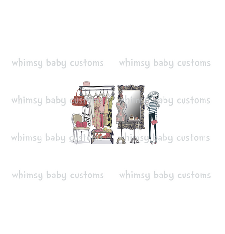 357 Child Panel Fashion Girl