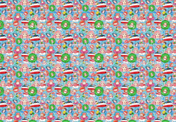 Yo Pon Fish Main Print Fabric