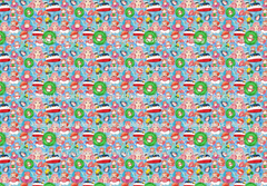 Yo Pon Fish Main Print Fabric
