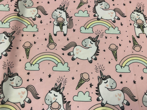 Unicorn Ice Cream (Pink)