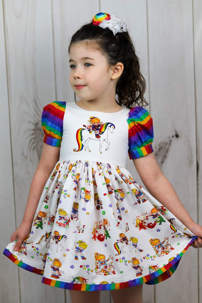 Rainbow Girl Rapport on Woven