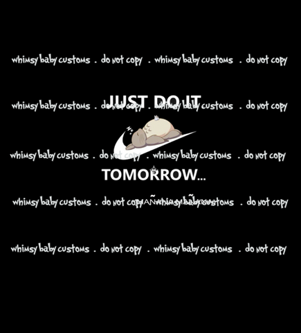 A1065 Forest Spirit Just Do It Tomorrow Adult Panel